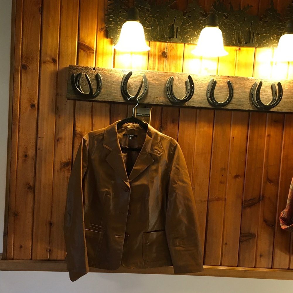 Chadwicks Tan Leather Jacket